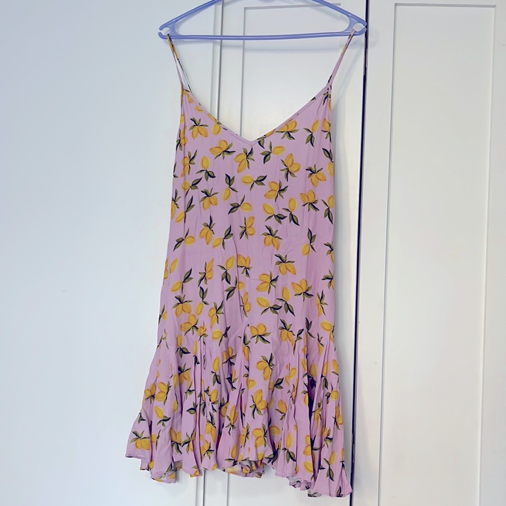 Vibrant Yumi Kim lemon Dress Size M Excellent Condition